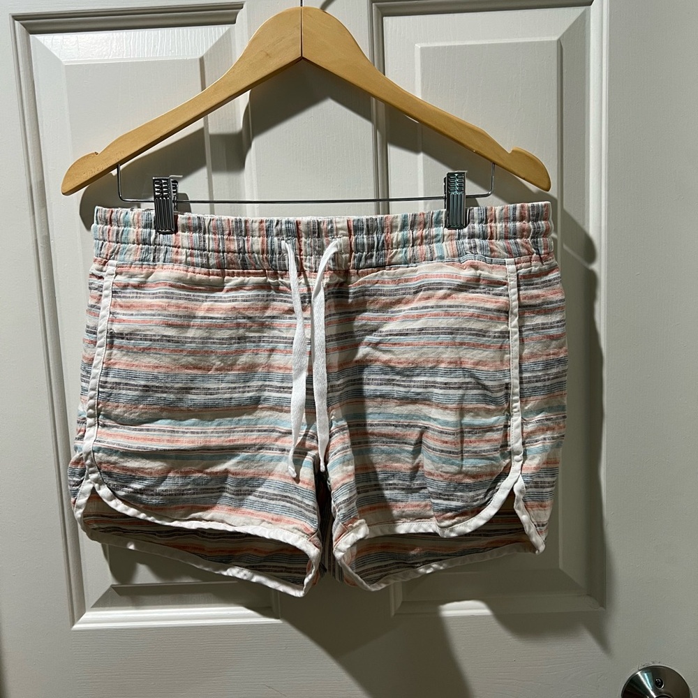 Athlete Striped Women's Casual Shorts